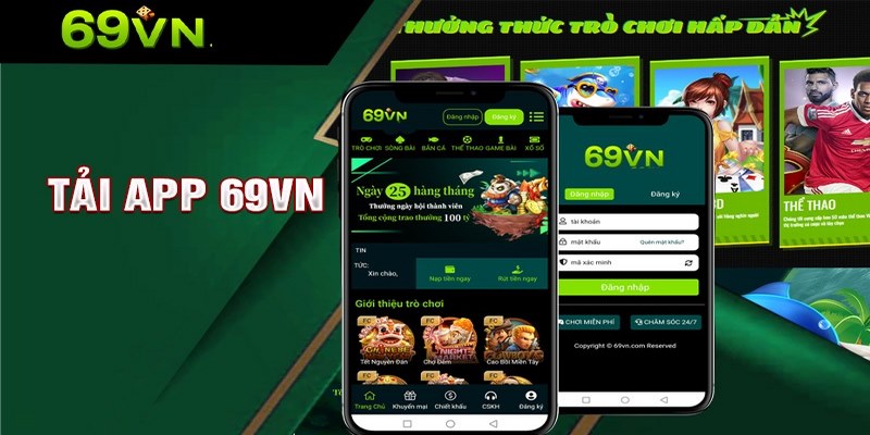 Hướng dẫn tải app 69vn cho hệ android