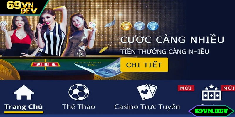 Giới thiệu cá cược thể thao uy tín 69vn